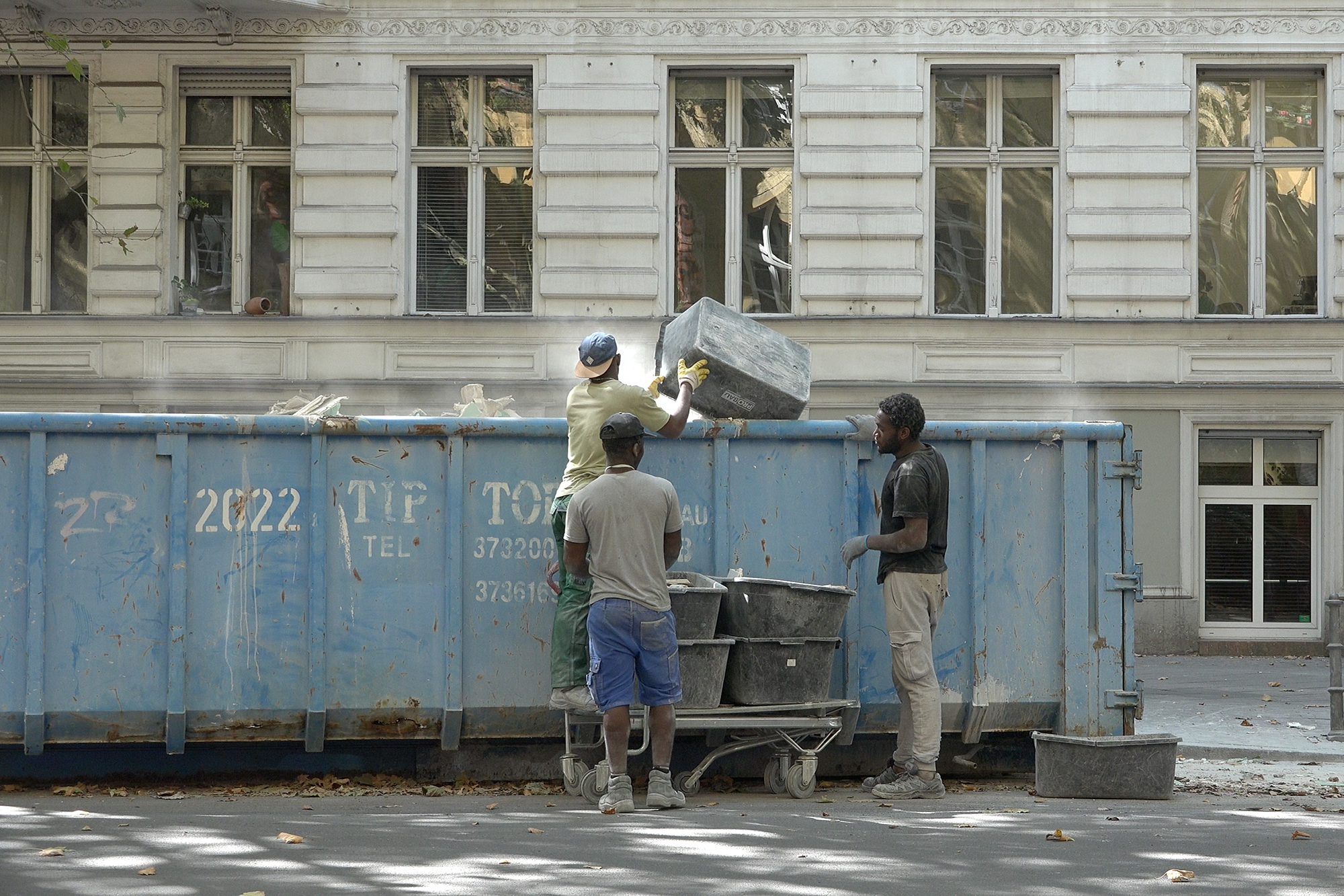 Christoph Radke, Berlin, Dieffenbachstraße, Bauarbeiter, 2018
